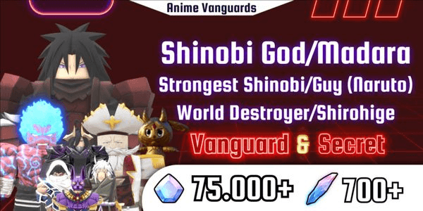 Gambar Product Account Anime Vanguards #4