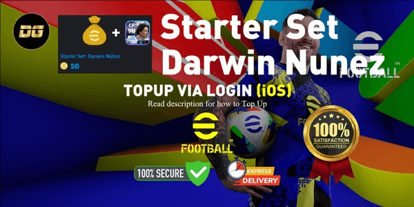 Starter Set Darwin Nunez + 50 Coins