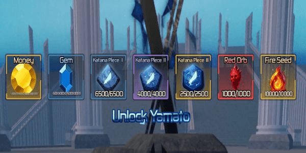 Gambar Product Unlock Yamato || Broken Blade
