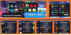 Slime RNG Account Rebirth (As Shown in Picture) #19