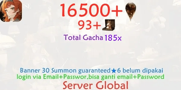 Reverse Gacha Account 1999-6