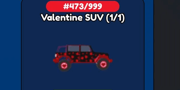 [SERIAL][Rideable] Valentine SUV #473 CLEAN - Bid Battles!