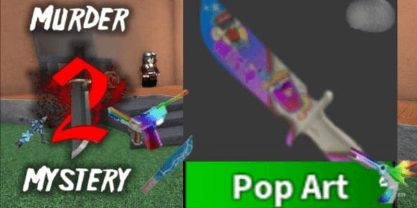 Gambar Product Pop Art (Knife)