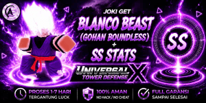 Joki Get Blanco Beast (Gohan Boundless) + SS Stats || Universal Tower Defense X (UTDX) ||