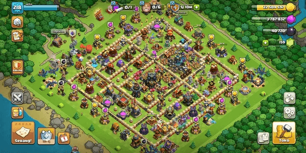 Town Hall 17 SEMI MAX - EQUIPMENT HERO GG