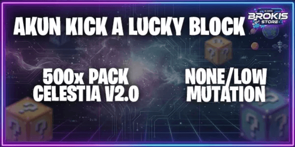 Kick a Lucky Block Account Pack 500x Celestia None/Low Mutation V2.0