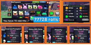 Slime RNG Rebirth Account ( As Shown in Picture ) #22