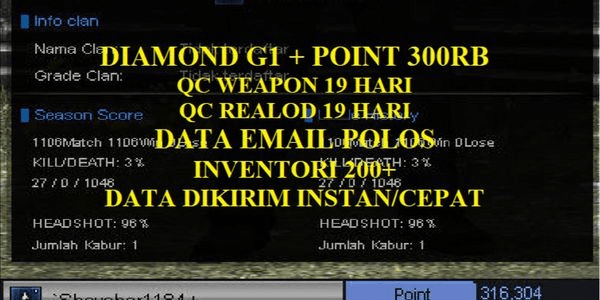 Gambar Product Diamond Grade 1 + Point 300RB