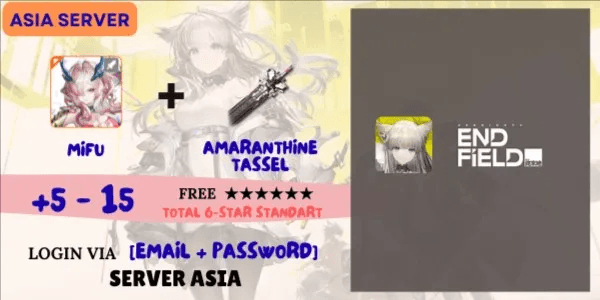 Arknights Endfield Limited Account - 2