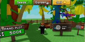 Grow A Garden 2 - Account with sunflowers rainbow
