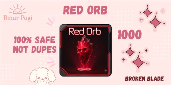 1000 Red Orb