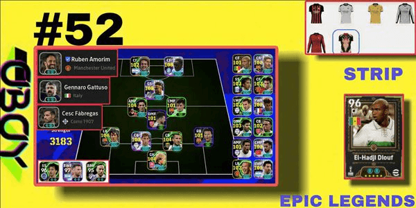 Gambar Product Akun efotball strength 3000+
