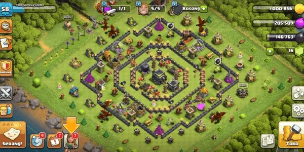 Town Hall 9 Good Defense