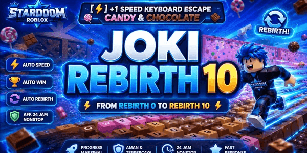 +1 Speed Keyboard Escape || JOKI REBIRTH 10