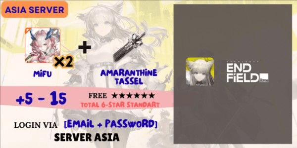 Gambar Product Arknights Endfield Limited Account - 3