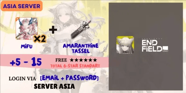Arknights Endfield Limited Account - 3