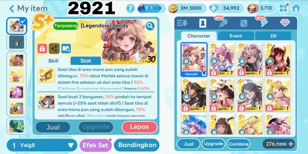 GETRICH ACCOUNT LEGENDARY SANDY COSTUME