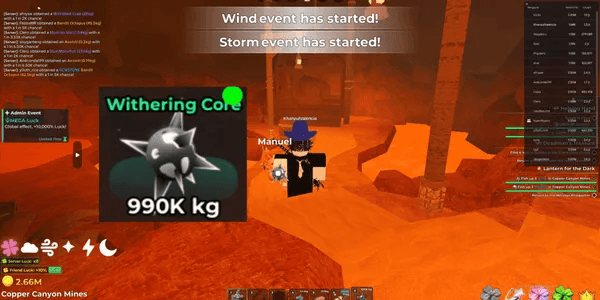 Withering Core