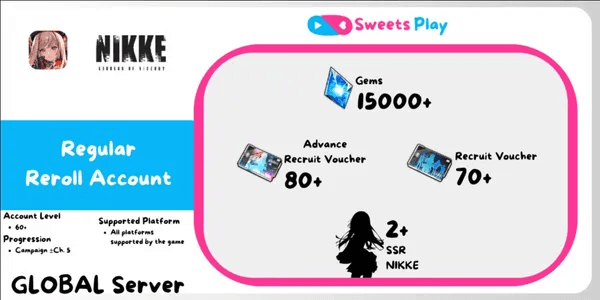 Goddess Of Victory: Nikke Regular Reroll Account