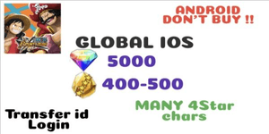 One Piece Bounty Rush Global Gacha Account ios-2
