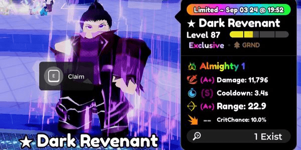 Gambar Product Dark Revenant (EVO) Almighty