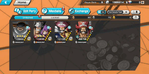 Account 3 Extreme Max | Saturn max EX | Kumax max | Roger V1 EX | Roger V2 EX | Log Bandai | Solo Fresh | [Android/iOS] - One Piece Bounty Rush