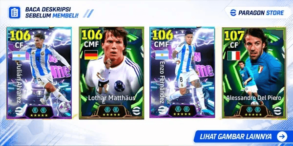 Starter efootball epic double booster