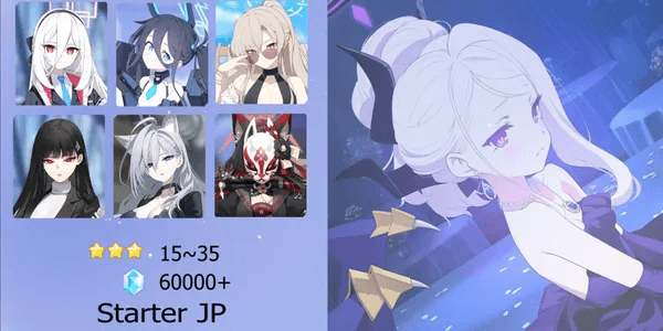 Akun 6 Limites Starter [JP]