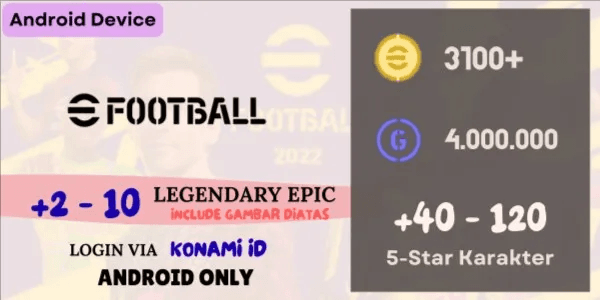 Reroll Account eFootball [Android] - 7