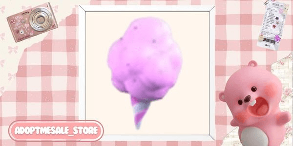 Gambar Product Cotton Candy Hat Adopt Me Pet Wears