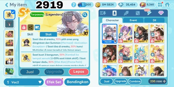 ACCOUNT GET RICH STARTER LEGENDARY JIYONG
