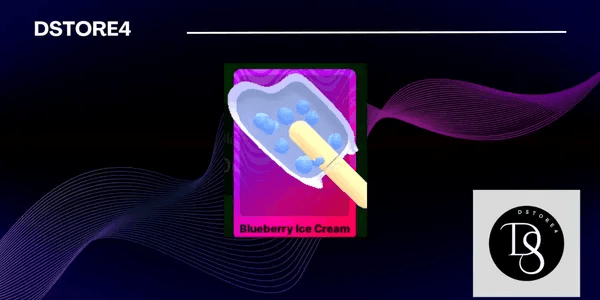 Blueberry Ice Cream