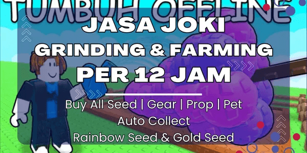 Grinding & Farming Service Per 12 Hours | Grow A Garden 2