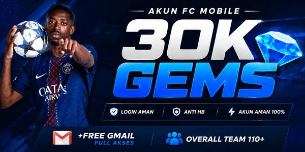 Gambar Product 20K-30K Gems (AKUN POLOSAN TERMURAH)
