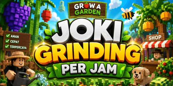 Grinding & Farming Boosting Service Per 1 Hour - Grow A Garden 2