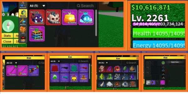 Gambar Product Akun Blox Fruit Level 2000+ Sesuai gambar #1