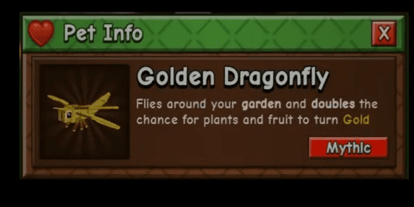 Golden Dragonfly
