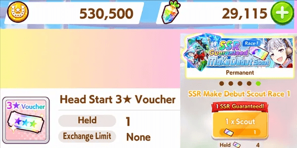 GLOBAL Umamusume: Pretty Derby Carats Starter Account