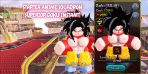 Starter Anime Squadron Superior Goku / GOKI (SSJ4)  [INSTANT]