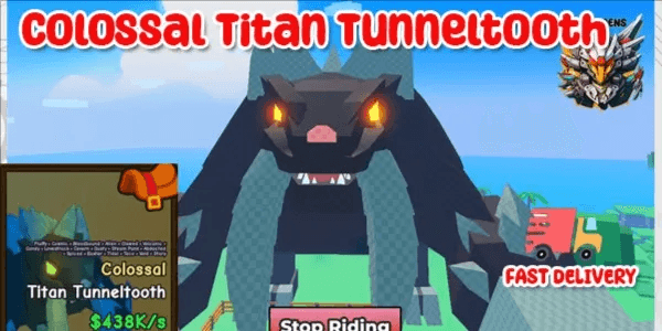 Colossal Titan Tunneltooth Catch And Tame