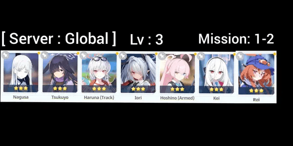 Starter Blue Archive Server Global (1a)