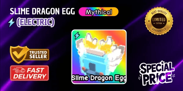 SLIME DRAGON EGG (ELECTRIC) | Build A Zoo