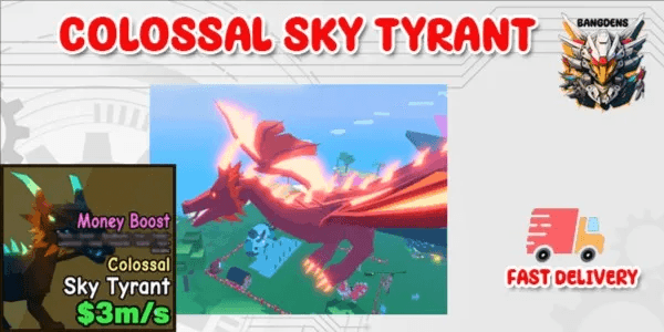 Colossal Sky Tyrant Catch And Tame