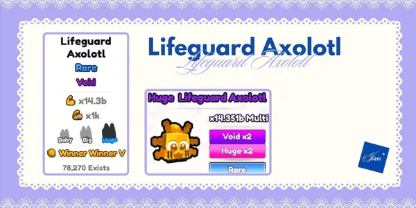 Lifeguard Axolotl