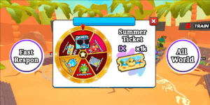 [ Event World ] Ticket Spin Wheel