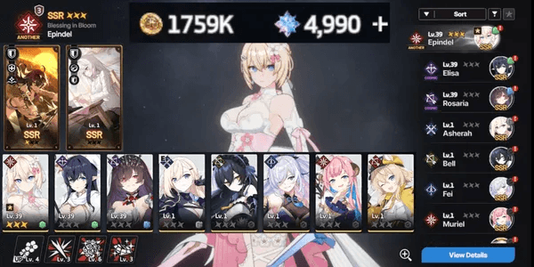 ASIA MLB Wedding Epindel + SSR Savior & Arcana + Diamonds (According to Screenshot) Instant Delivery