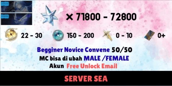 Gambar Product Akun Reroll SIAP GACHA Starter [SEA] - 1