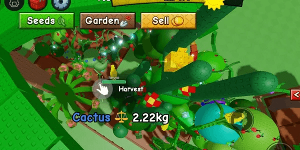 Grow A Garden 2 Account - Has many legendary, mythic, and super plants, includes rainbow plant, gold plant, lots of gear and seeds