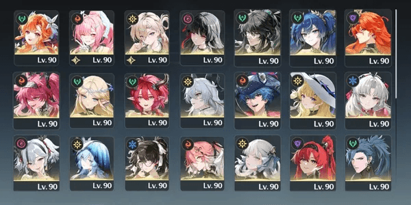 (SEA) ENDGAME, 23 Limit 14 Sign. Aemeath RC1 + Lynae + Sigrika + Chisa + Hiyuki + Mornye + Cartethyia + Ciaconna + Lupa + Iuno + Augusta + SK - 143