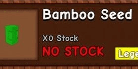 Gambar Product Bamboo seed | Grow A Garden 2